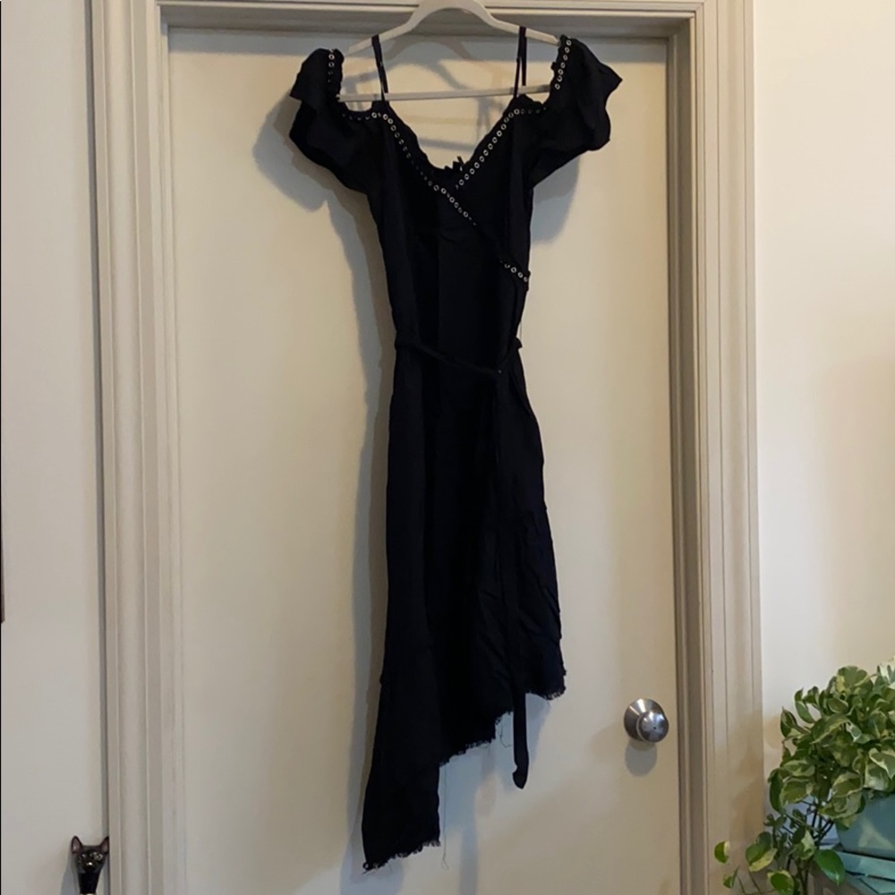 Paige Black Western Style Dress